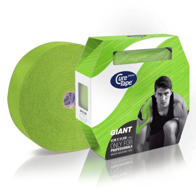 CureTape® Giant Deportes Verde (5cm x 31,5m)