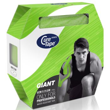 CureTape® Géant Sport Vert (5cm x 31,5m) 3