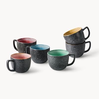 Set tazze/tazzine da caffè Las Palmitas (6 x 470 ml)