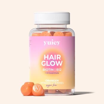Yuicy HAIR GLOW gélifiés vitaminés 1