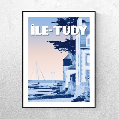 CARTEL DE ÎLE-TUDY - Azul