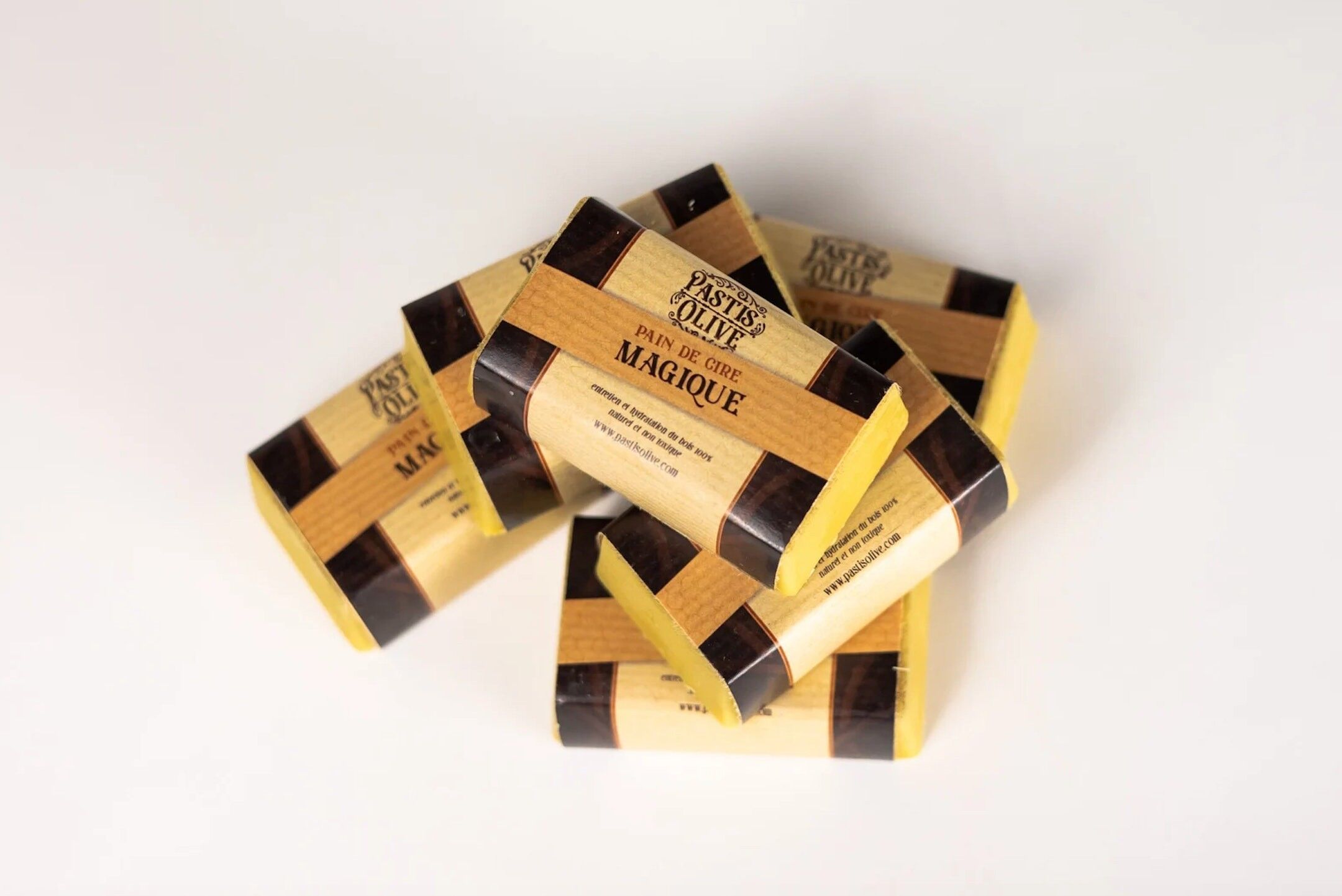 Barra di cera idratante e protettiva per legno X6