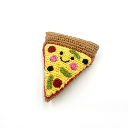 Baby Toy Friendly pizza slice rattle