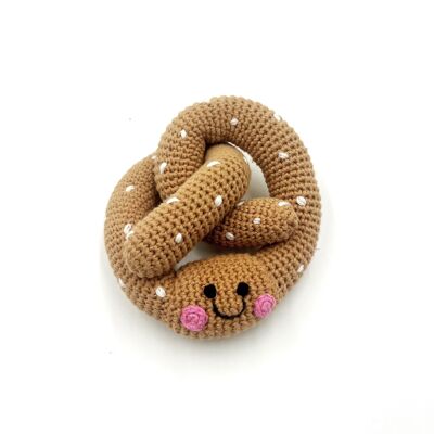 Baby Toy Friendly pretzel rattle