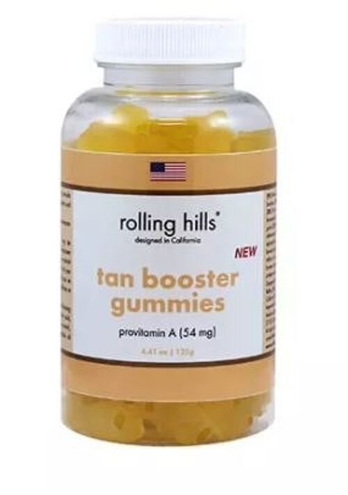 ROLLING HILLS TAN BOOSTER GUMMIES 125GR