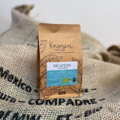 Entkoffeiniert – Mexiko – Bio- und Fair-Trade-Kaffee – Getreide – 250 g