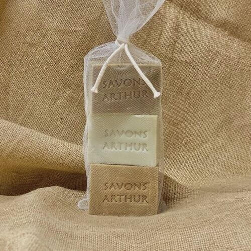 Trio fester BIO-Seifen und Shampoos