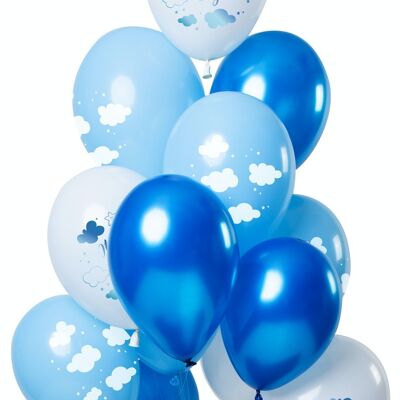 Ballon Nuages bleu