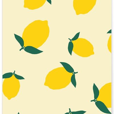 Affiche Citron