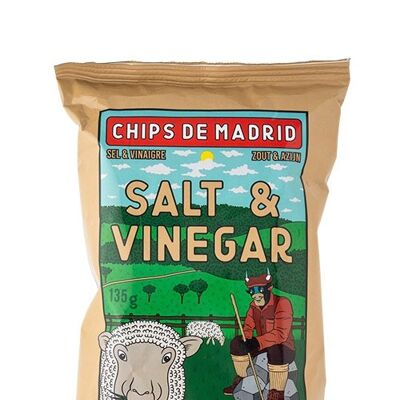 Chips Vinaigre & Sel 135g