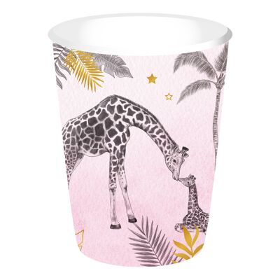 Cups baby animal pink