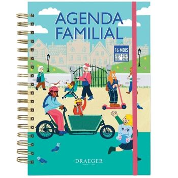 Agenda Familal à spirale - Septembre 2023 à Décembre 2024 1