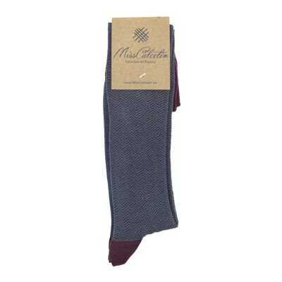 Miss Stone-Rubi Spike High Cane Sock