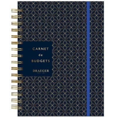 A5 Budget Notebook - 192 Pages - Gold Cover