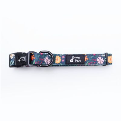 Chester Floral Adjustable Dog Collar