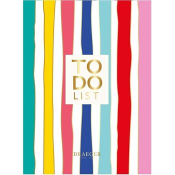 To Do List 2 - 180 Pages - Couverture en Or 1