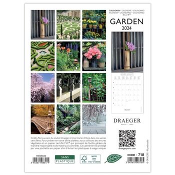 Petit Calendrier - Garden - Septembre 2023 à Decembre 2024 4