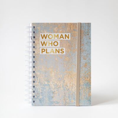 Woman Who Plans - Marble Gold