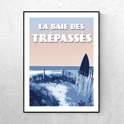 AFFICHE La Baie Des Trépassés - Bleu