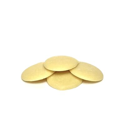 Vegan White Chocolate Buttons 25-30mm