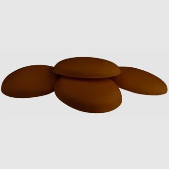 Boutons de chocolat Vegan Mlk 42% Cacao 25-30mm 1