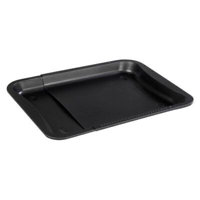 Extendable baking tray 35-52 x 32 cm Zenker Black Metallic