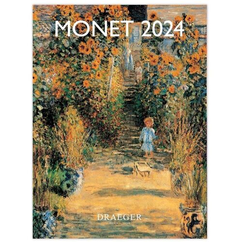 Petit Calendrier - Monet - Septembre 2023 à Decembre 2024
