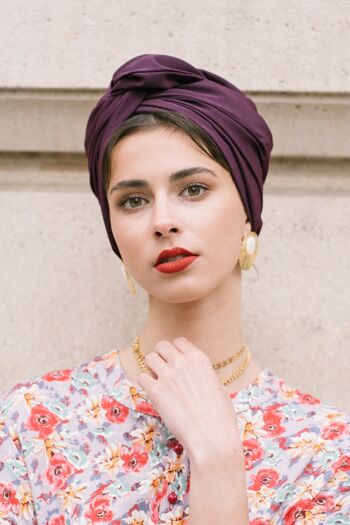 TURBAN - Africaine PRUNE 2