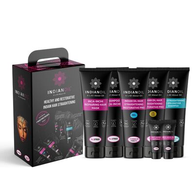 Healthy and Restorative Indian Hair Straightening Kit