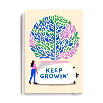 Greeting Card - ANA111 KEEP GROWING
