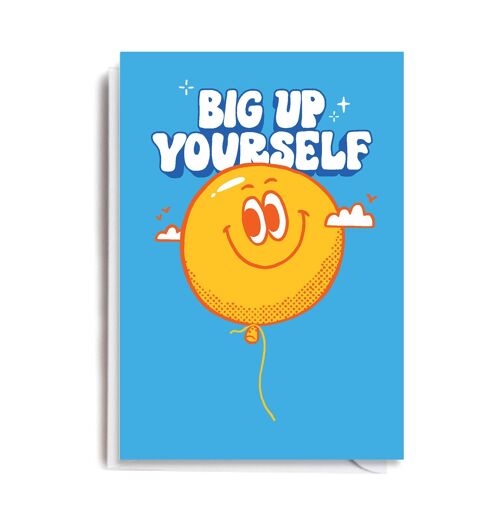 BIG UP BALLOON Card