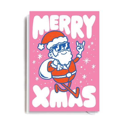 Greeting Card - ANT113 COOL SANTA