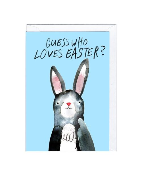 Greeting Card - AS2008 I LOVE EASTER
