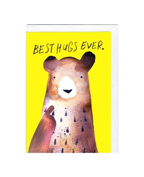 Greeting Card - AS2009 BEST HUGS EVER