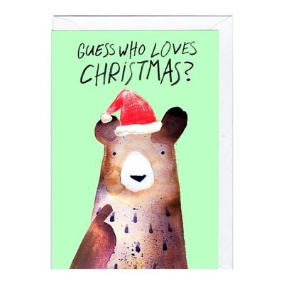 Greeting Card - AS2025 WHO LOVES CHRISTMAS