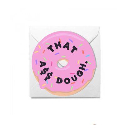 TARJETA RECORTABLE DONUT