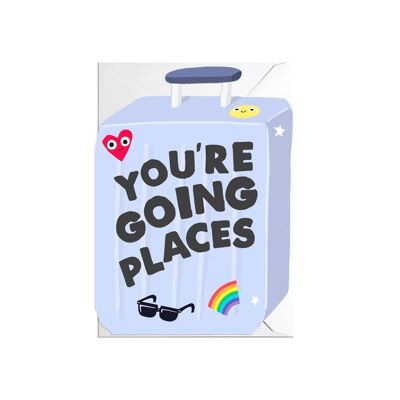 GOING PLACES CUT OUT CARD