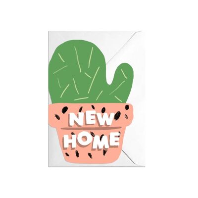 NEW HOME CUT OUT CARD