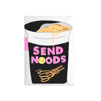 SEND NOODS AUSSCHNITTLICHE KARTE