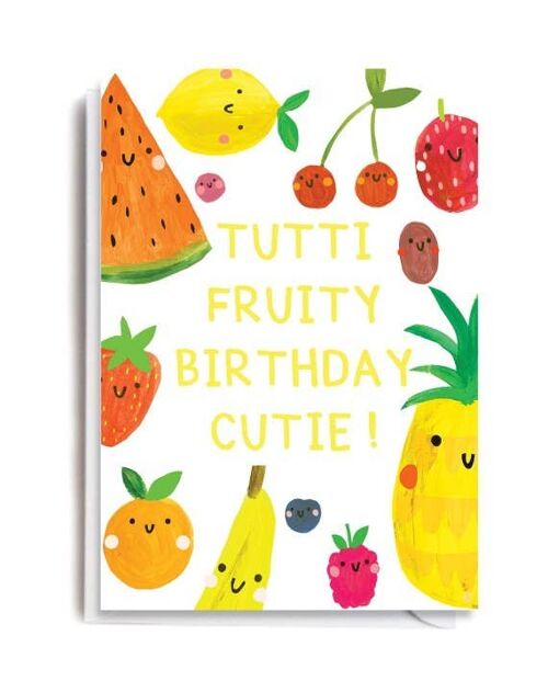 Tutti Fruity Birthday Card