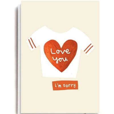 Love You Sorry Card