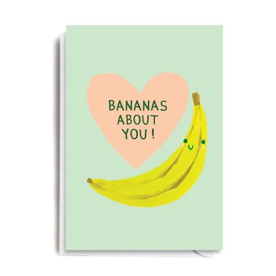 Greeting Card - DO119 BANANAS ABOUT YOU