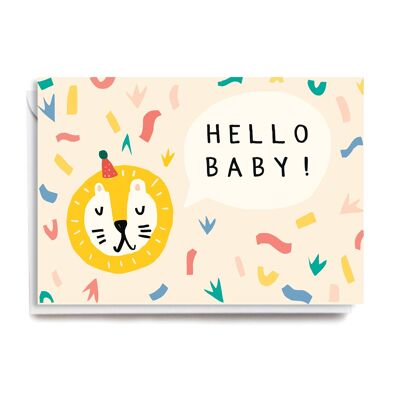 Greeting Card - DO122 HELLO BABY