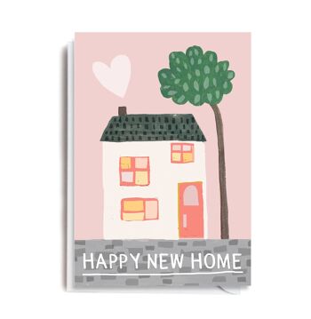 Carte de souhaits - DO125 HAPPY NEW HOME