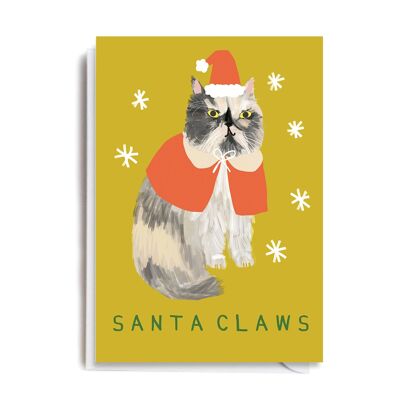 Greeting Card - DO132 SANTA CLAWS