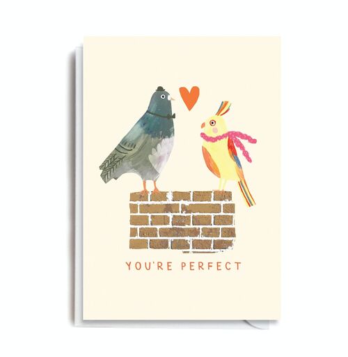 Greeting Card - DO142 LOVE BIRDS