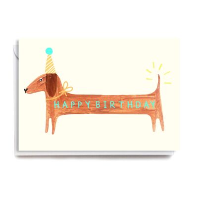 Greeting Card - DO154 BIRTHDAY SAUSAGE