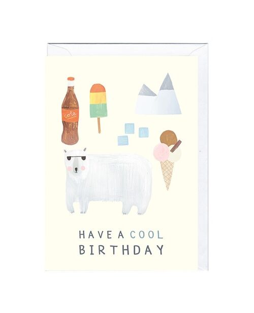 Greeting Card - DO159 POLAR COOL BIRTHDAY