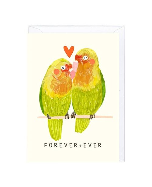 LOVE BIRDS Card