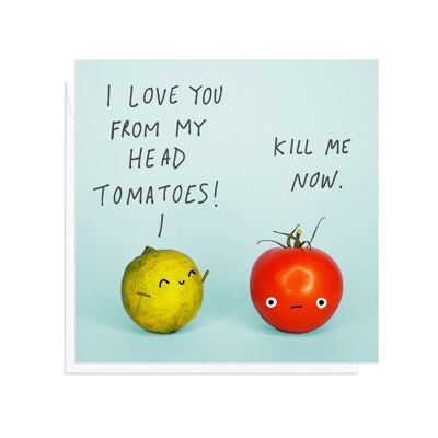 Greeting Card - FR107 TOMATOES